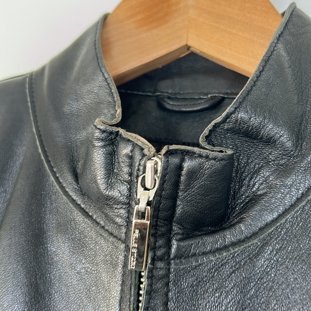 Vintage Wilsons Leather Pelle Studio Minimalist Motorcycle Jacket